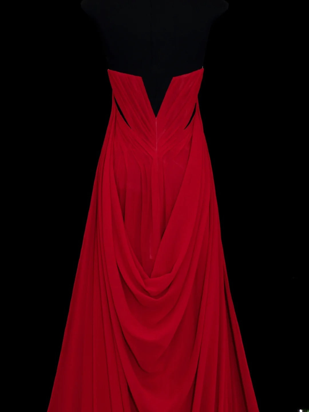 Elegantes, schlichtes A-Linien-Abendkleid mit herzförmigem Ausschnitt und Cape-Stil aus Chiffon – ein beeindruckendes langes Abendkleid für festliche Anlässe (SA013).