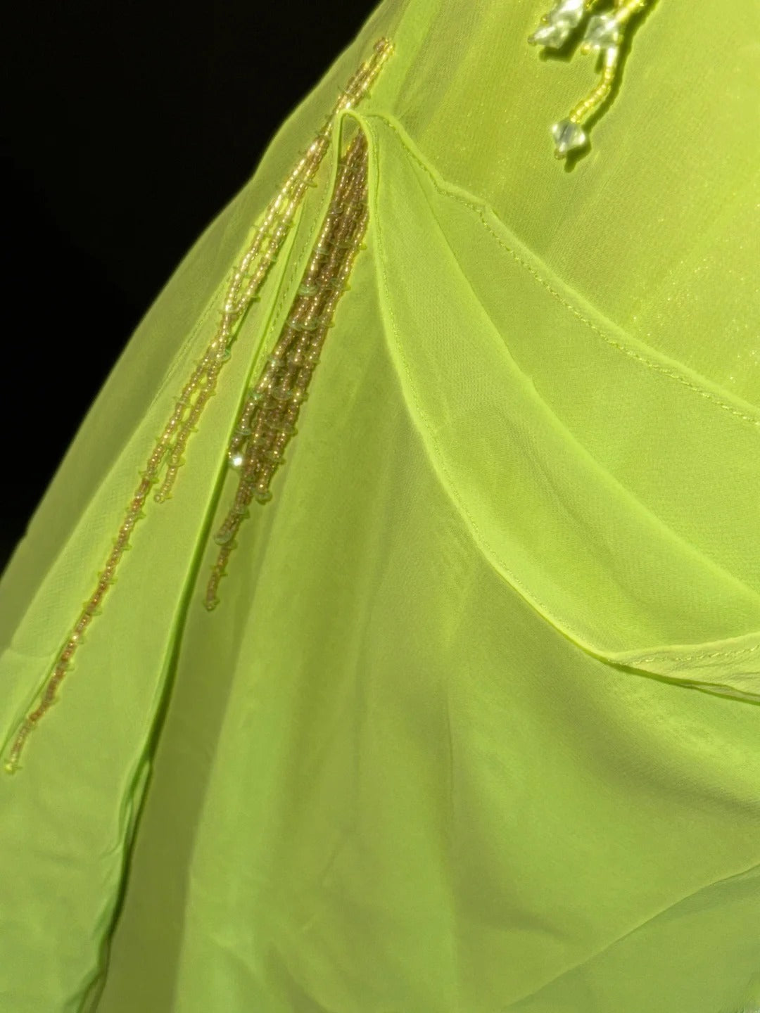 Modeste Robes de bal Sirène Asymétrique Vert avec Perles Longues Tenues de Soirée Formelles RB3355