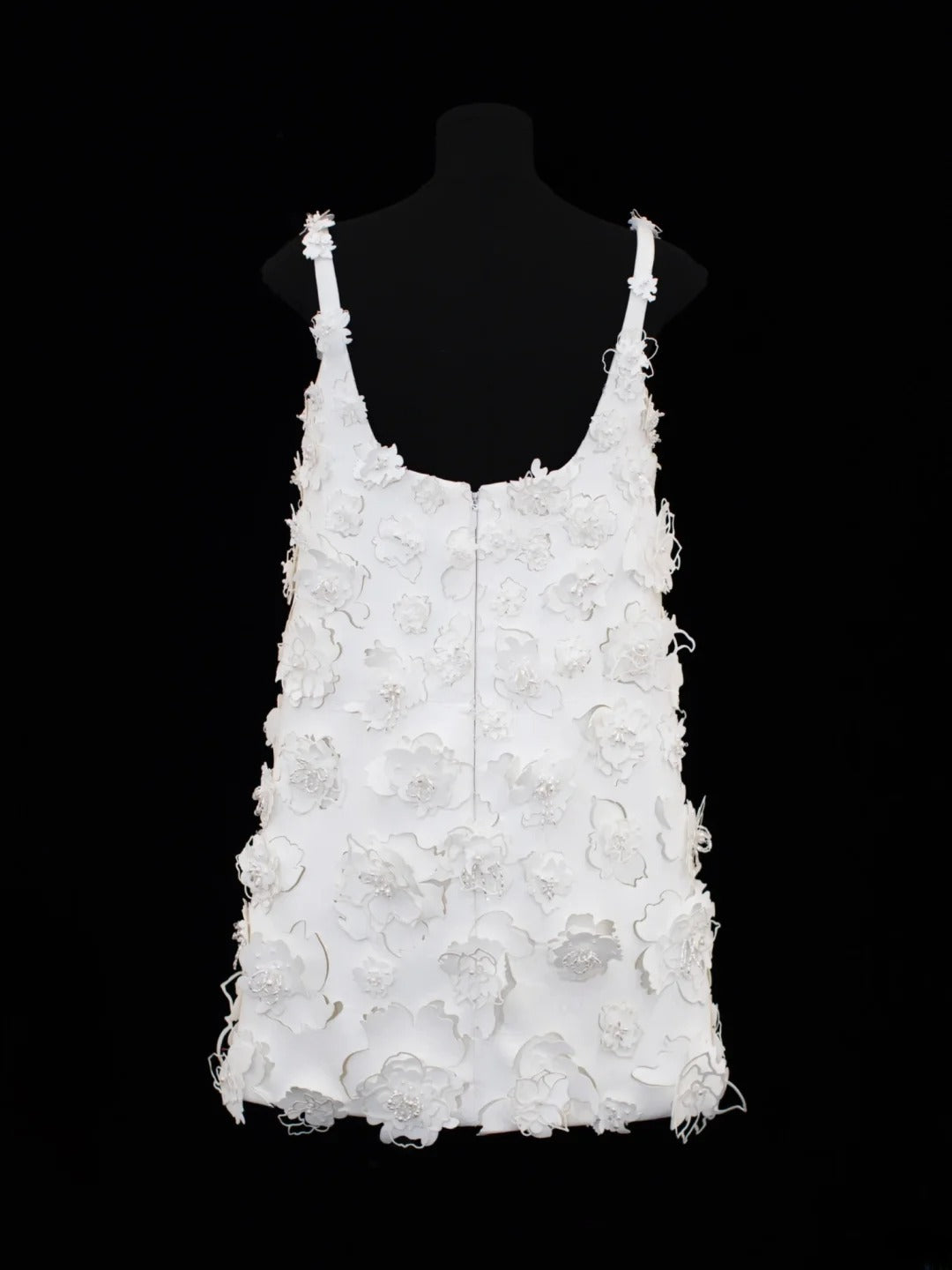 Robes de mariée élégantes et modestes pour la mariée, coupe trapèze, col carré orné de fleurs, courtes, tailles petites et grandes, SA016