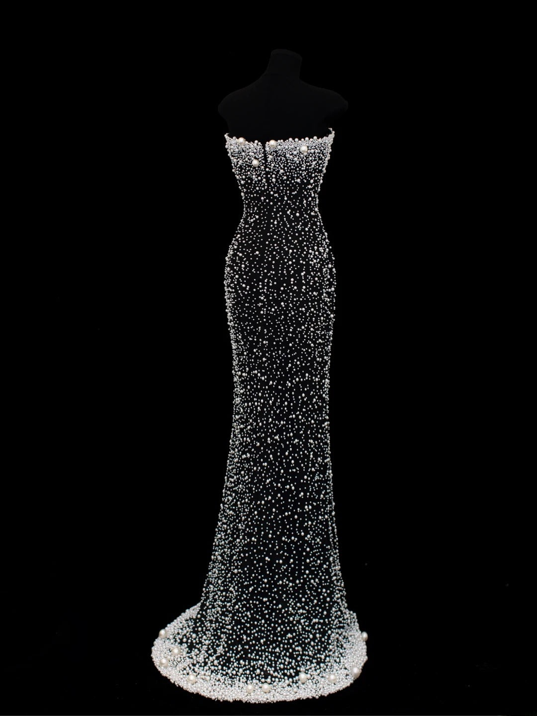 Preiswertes, paillettenbesetztes, elegantes Meerjungfrauen-Kleid im Stil der 1950er Jahre mit Perlenstickerei – ein beeindruckendes langes Ballkleid für festliche Anlässe und Partys (SA018).