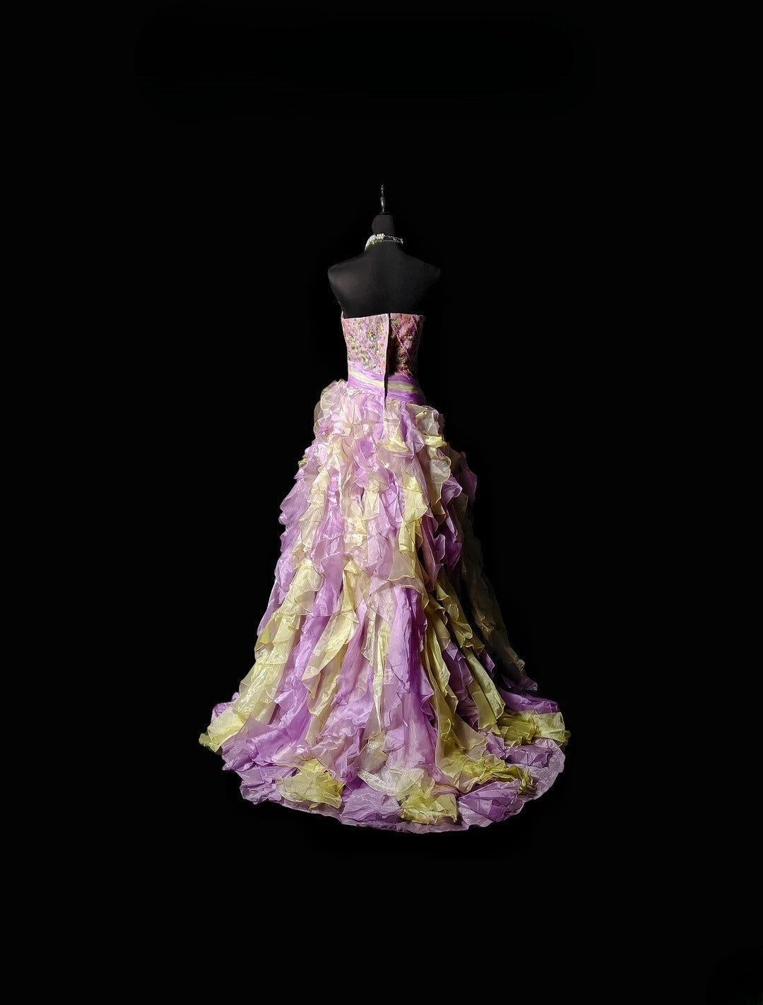 Pretty Ball Gown Strapless Multi Colors Yellow Lilac Quinceañera Dress Moda 2000 Long 15 Quinceanera Dresses Ideas Sweet 16 Outfits RB6372