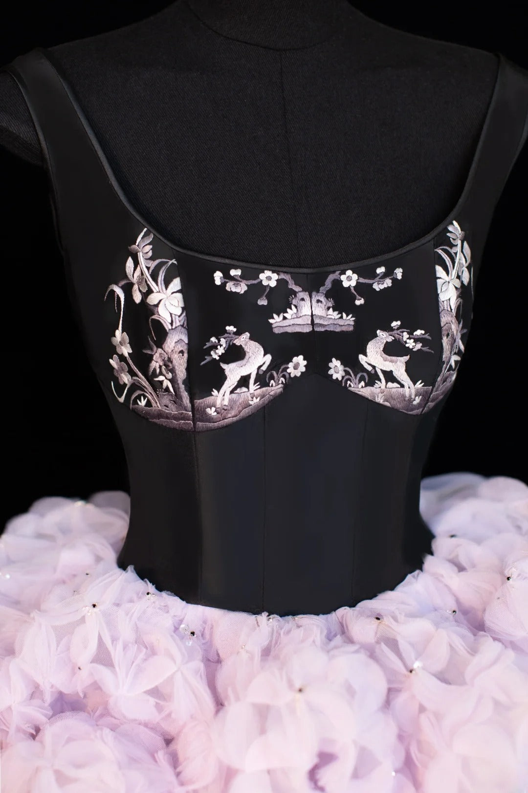Robe de bal courte esthétique, robe de soirée lilas à fleurs, robe d'anniversaire pour les 16 ans, robes de rentrée scolaire, tenues de cocktail SA035