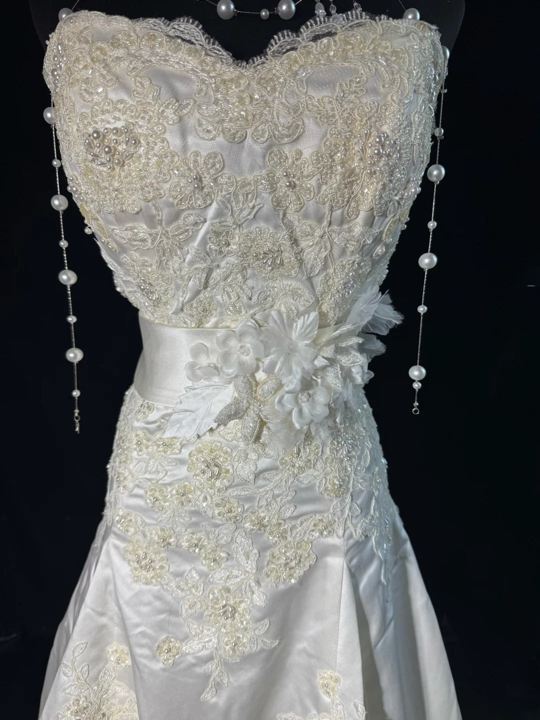 Rustikales langes Brautkleid im 70er-Jahre-Stil, einzigartiges Meerjungfrauen-Kleid mit Herzausschnitt im Boho-Stil mit Spitzenkorsett, figurbetontes Brautkleid für kleine und große Größen AS043
