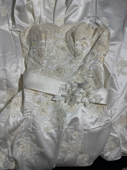 Rustikales langes Brautkleid im 70er-Jahre-Stil, einzigartiges Meerjungfrauen-Kleid mit Herzausschnitt im Boho-Stil mit Spitzenkorsett, figurbetontes Brautkleid für kleine und große Größen AS043