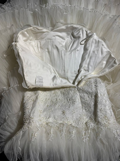 Traumhafte lange Brautkleider im 70er-Jahre-Stil, Meerjungfrauen-Ausschnitt, Boho-Stil, mit Spitze, figurbetont, auch in kleinen und großen Größen erhältlich, AS051