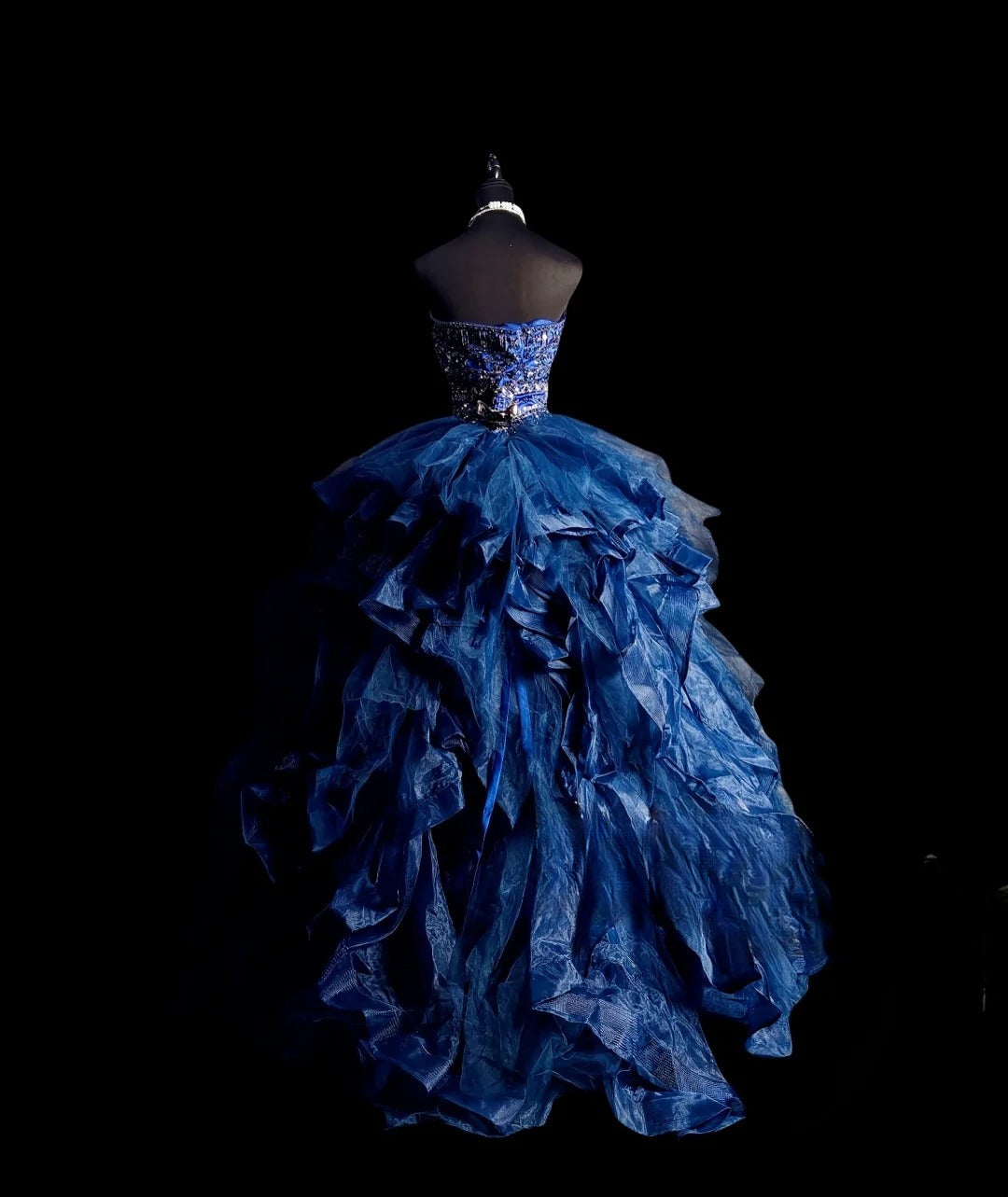 Princess Ball Gown Sweetheart Royal Blue With Beading Long Quinceañera Dress Moda 2000 15 Quinceanera Dresses Ideas Sweet 16 Outfit RB6946