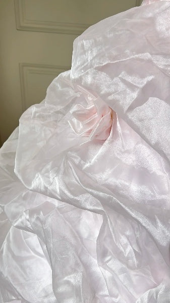 Dream Sweet 16 Dresses Long Strapless Pink With Pearls Ball Gown Sweet Sixteen Party Birthday Gown RC0429