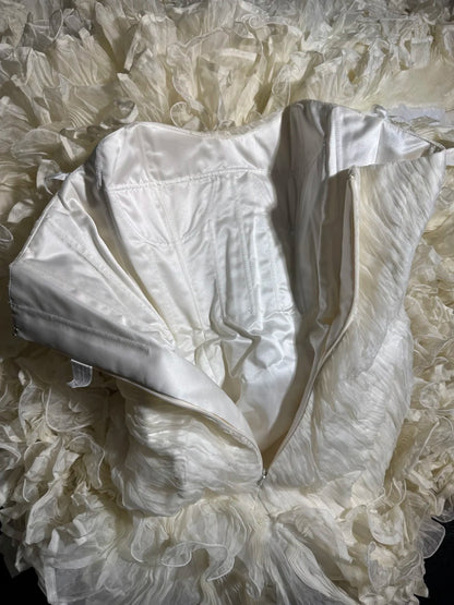 Traumhafte lange Brautkleider im Vintage-Stil der 50er Jahre, Meerjungfrauen-Stil mit Herzausschnitt im Boho-Stil, gestuftes, figurbetontes Brautkleid AS059