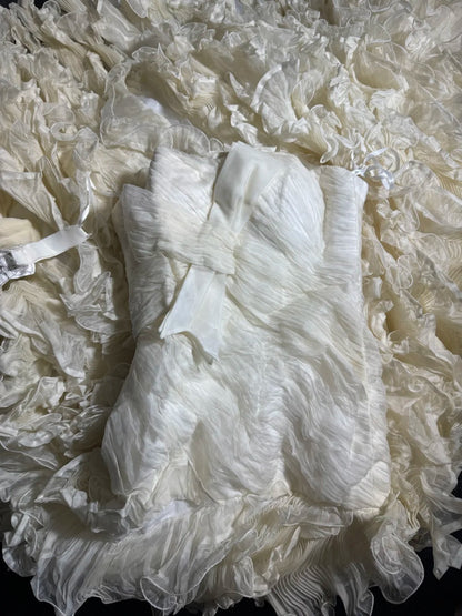 Traumhafte lange Brautkleider im Vintage-Stil der 50er Jahre, Meerjungfrauen-Stil mit Herzausschnitt im Boho-Stil, gestuftes, figurbetontes Brautkleid AS059
