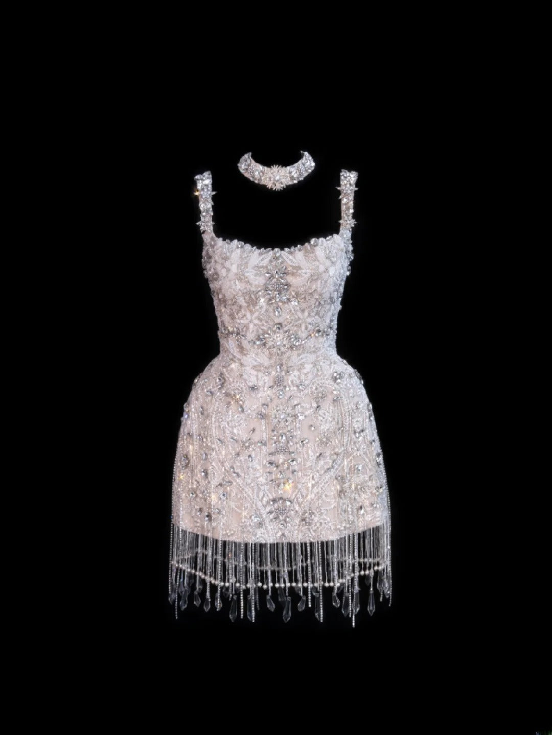 Elegantes Brautkleid in A-Linie mit eckigem Ausschnitt und Perlenstickerei, kurzes Modell für zierliche und große Größen, SA061
