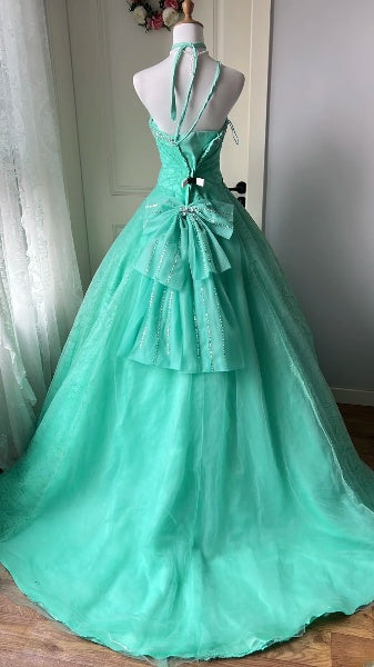 Dream Sweet 16 Dresses Long Sweetheart With Beading Ball Gown Sweet Sixteen Party Birthday Gown RC0437