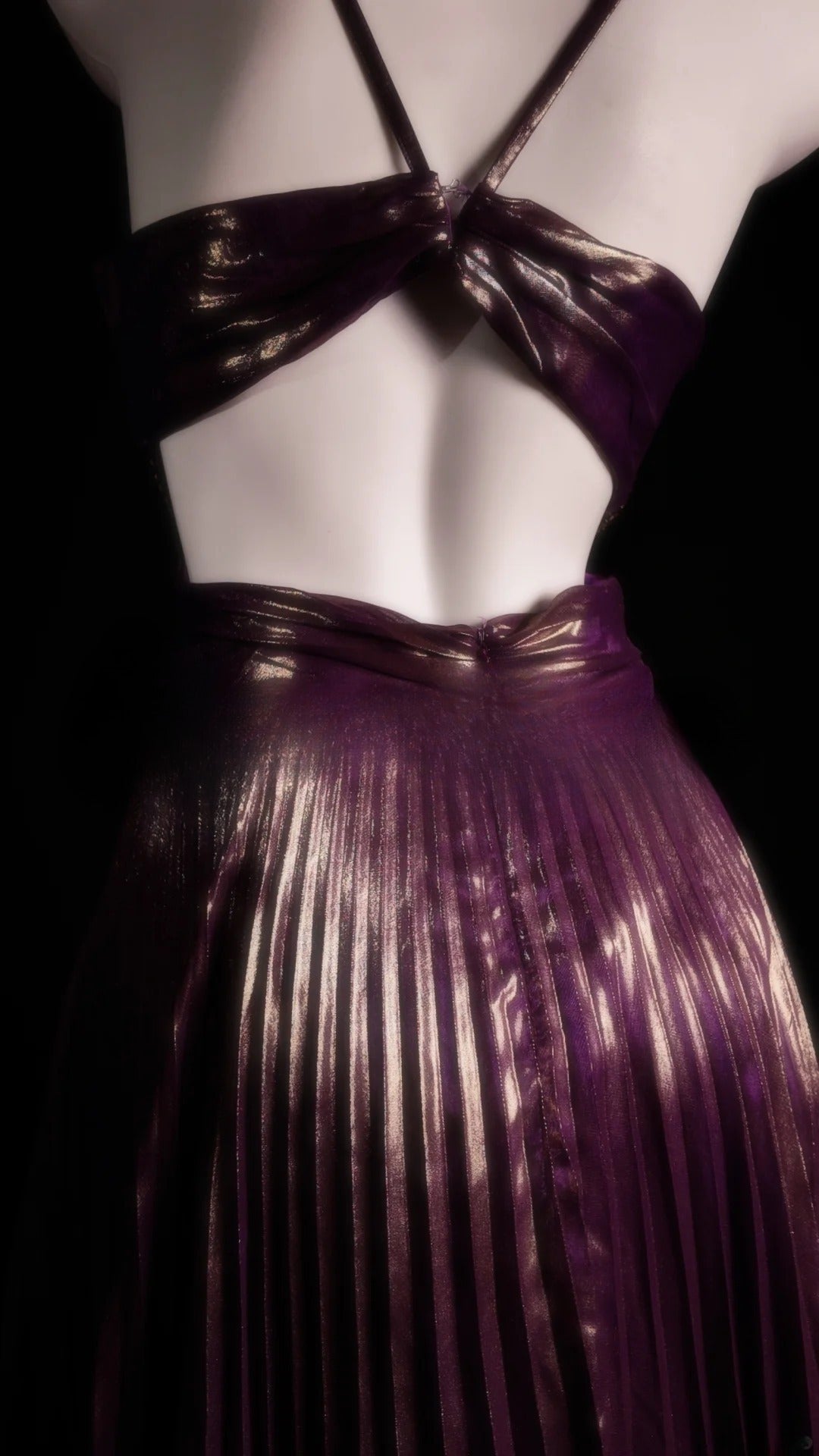 Grape Prom Dress A Line Spaghetti Straps With Ruched Beading Modest Floor Length Formal Party Gown RB9870