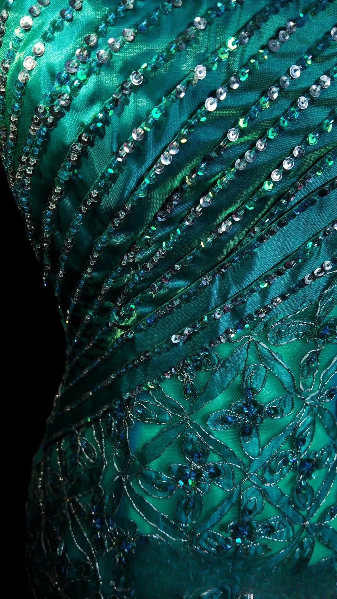 Blue Prom Dress Mermaid One Shoulder With Beading Modest Floor Length Formal Party Gown RB9874