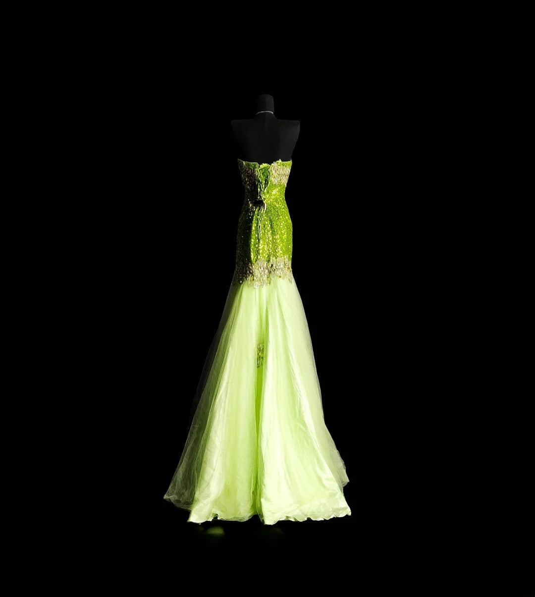 Vintage Mermaid Sweetheart Green Long Prom Dress With Appliqued Formal Dress Party Dresses RB7073