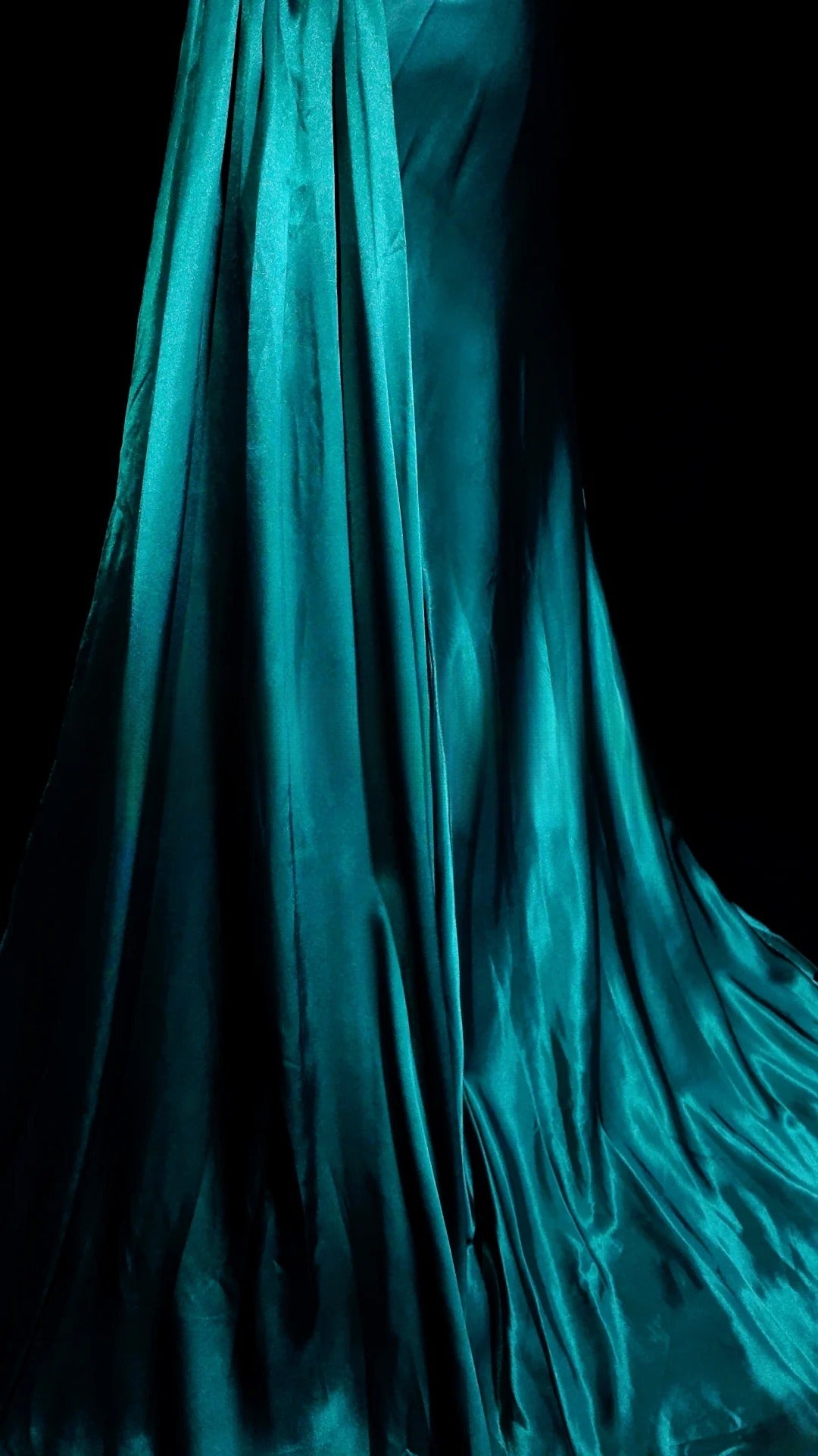Blue Prom Dress Inspo Mermaid V Neck Satin Backless With Train Modest Long Formal Party Gown RB9883
