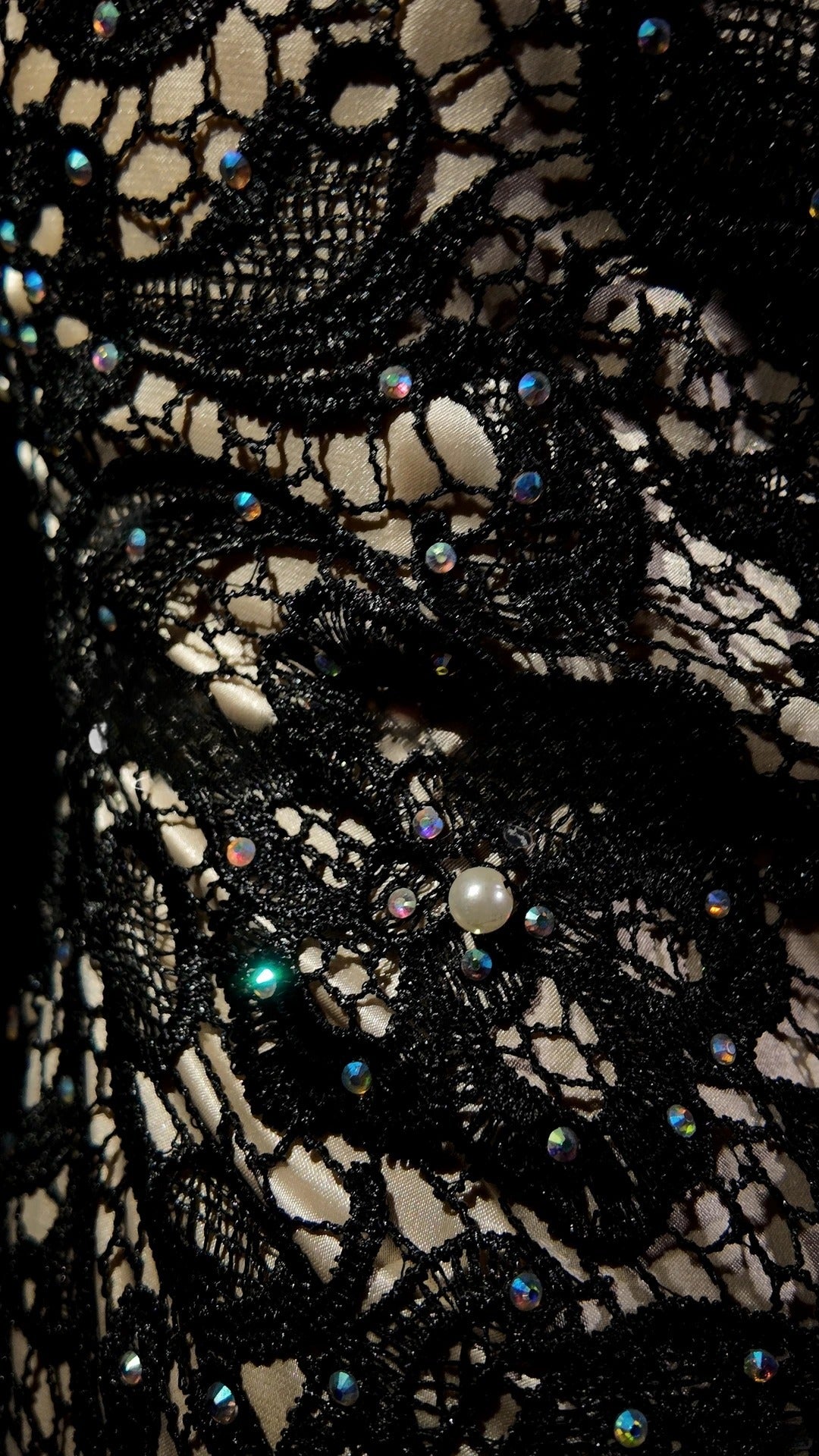 Black Prom Dress Mermaid One Shoulder Lace With Beading Modest Formal Party Gown RB9886