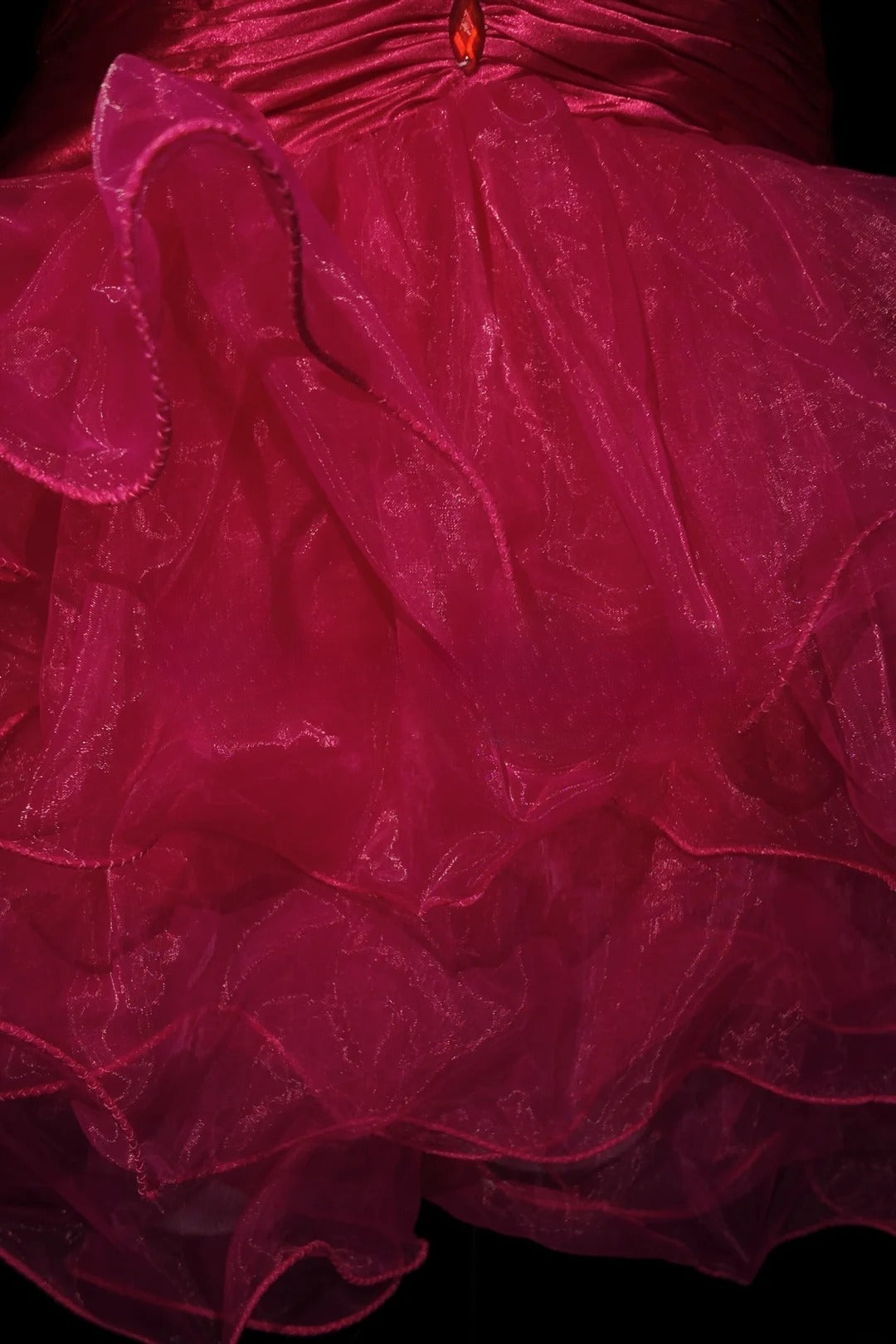 Sparkly Hoco Dress Ball Gown Sweetheart Hot Pink With Crystals Short Homecoming Party Dresses RB9892