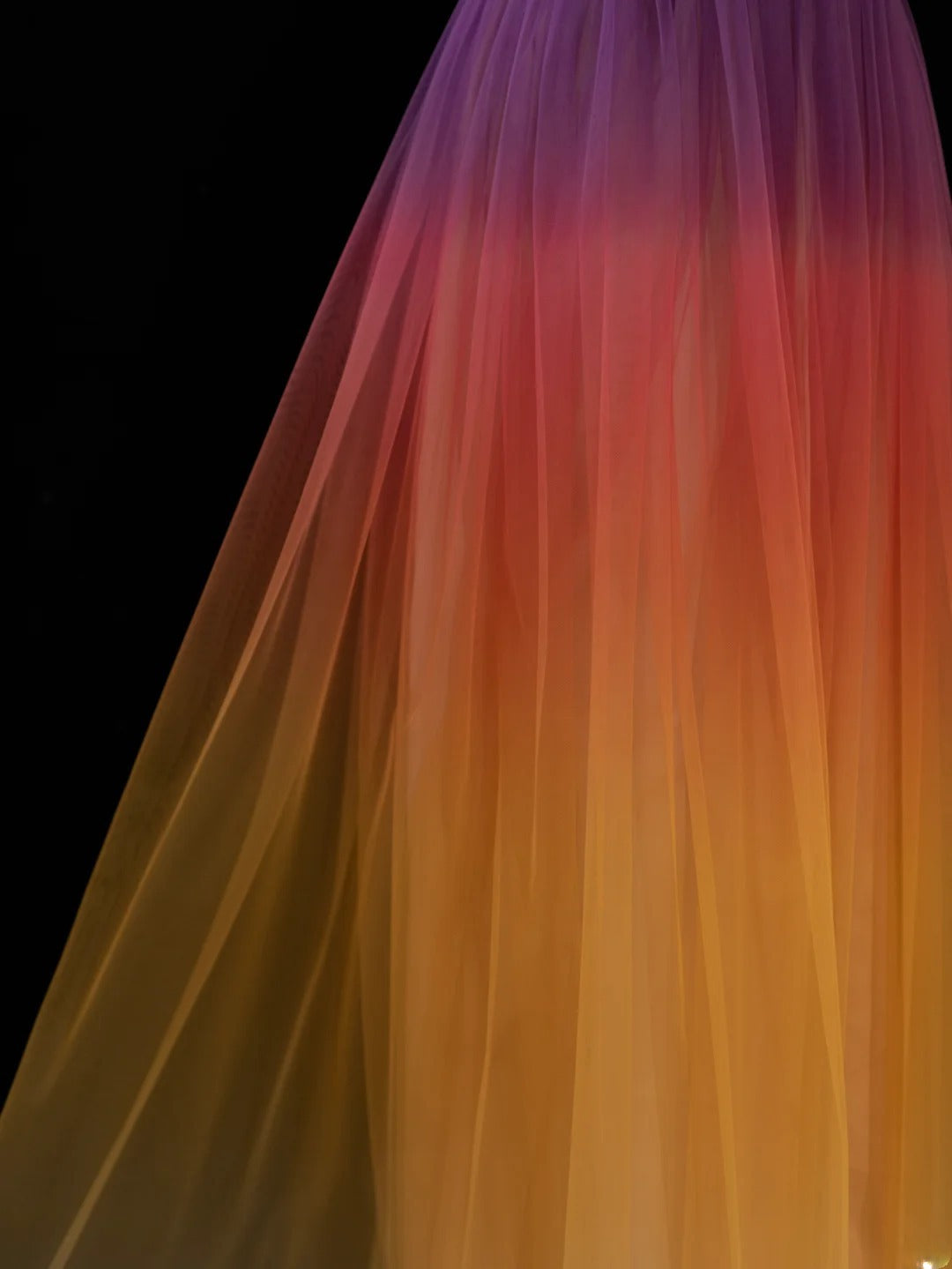 Robe de bal longue élégante en tulle multicolore, coupe trapèze, col carré, style SA092