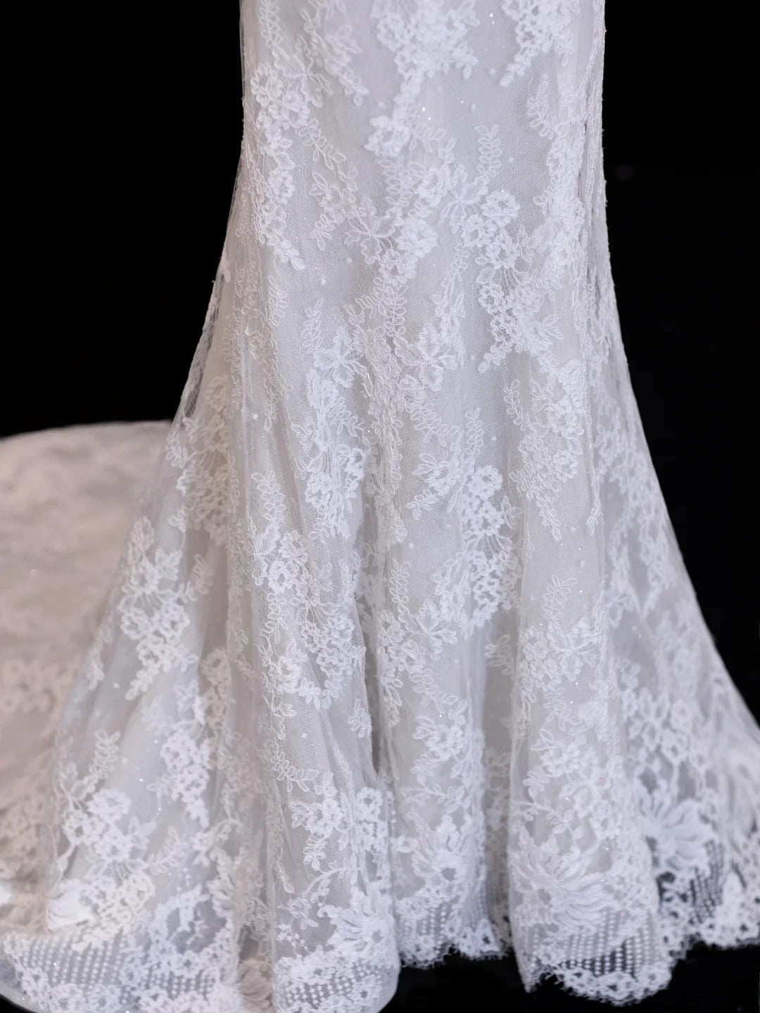 Robe de mariée intemporelle, robe sirène romantique décolletée cœur en dentelle blanche, tailles petites et grandes, pour femmes SA101