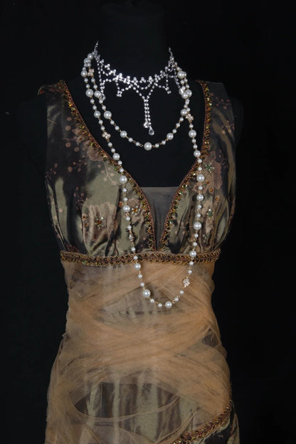Retro-Abendkleider im Vintage-Stil der 1960er Jahre, Meerjungfrauenschnitt, V-Ausschnitt, Satin mit Perlen, langes, formelles Party-Abendkleid für Damen AS111
