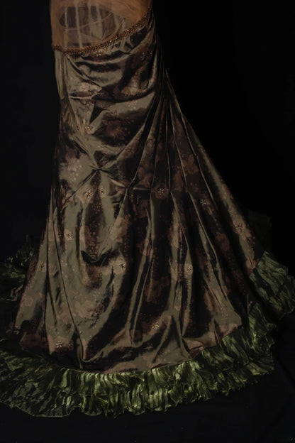 Retro-Abendkleider im Vintage-Stil der 1960er Jahre, Meerjungfrauenschnitt, V-Ausschnitt, Satin mit Perlen, langes, formelles Party-Abendkleid für Damen AS111