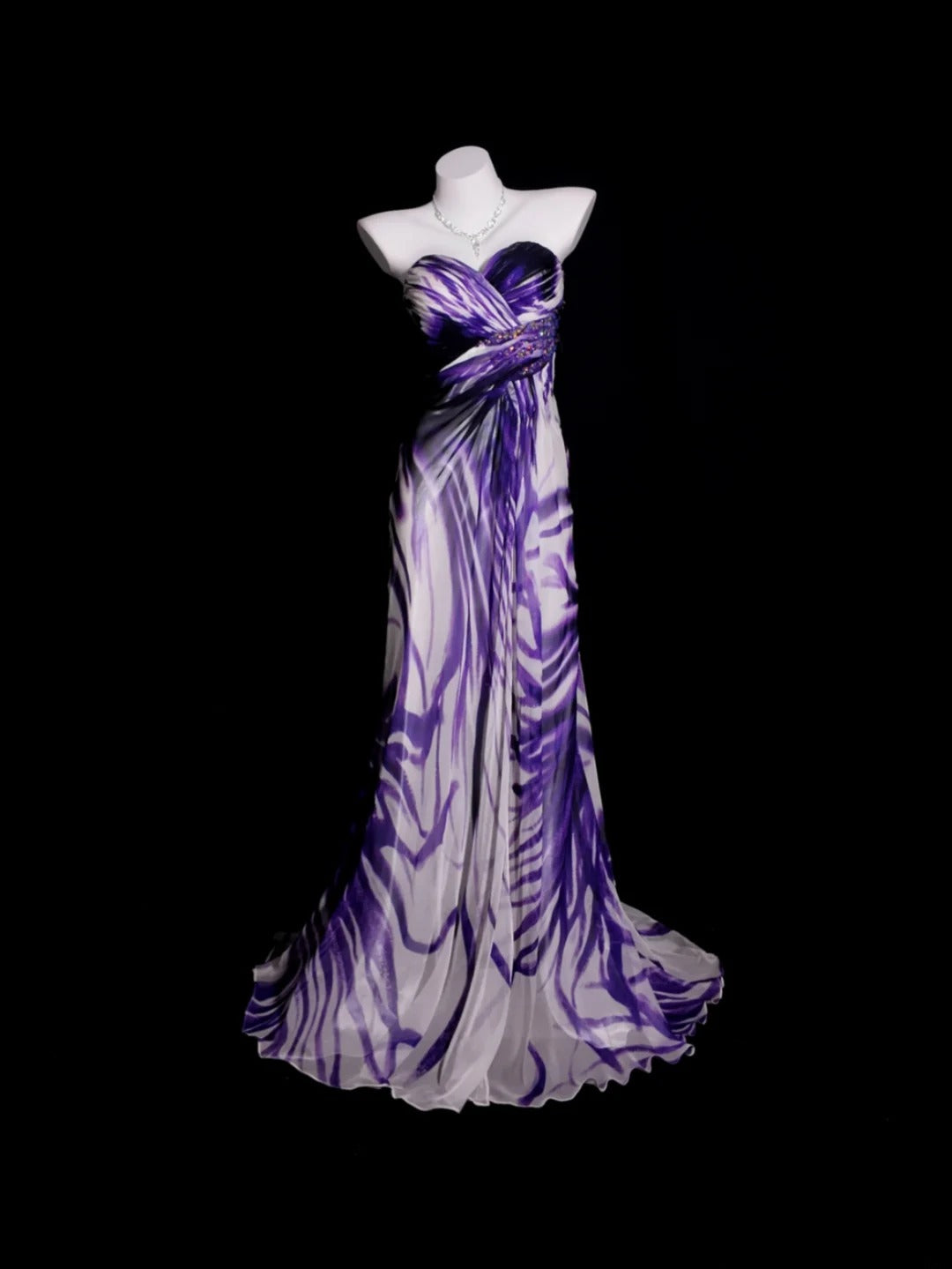 Grape Prom Dress Inspo Mermaid Sweetheart With Beading Modest Long Formal Party Gown RB9910
