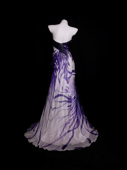 Grape Prom Dress Inspo Mermaid Sweetheart With Beading Modest Long Formal Party Gown RB9910