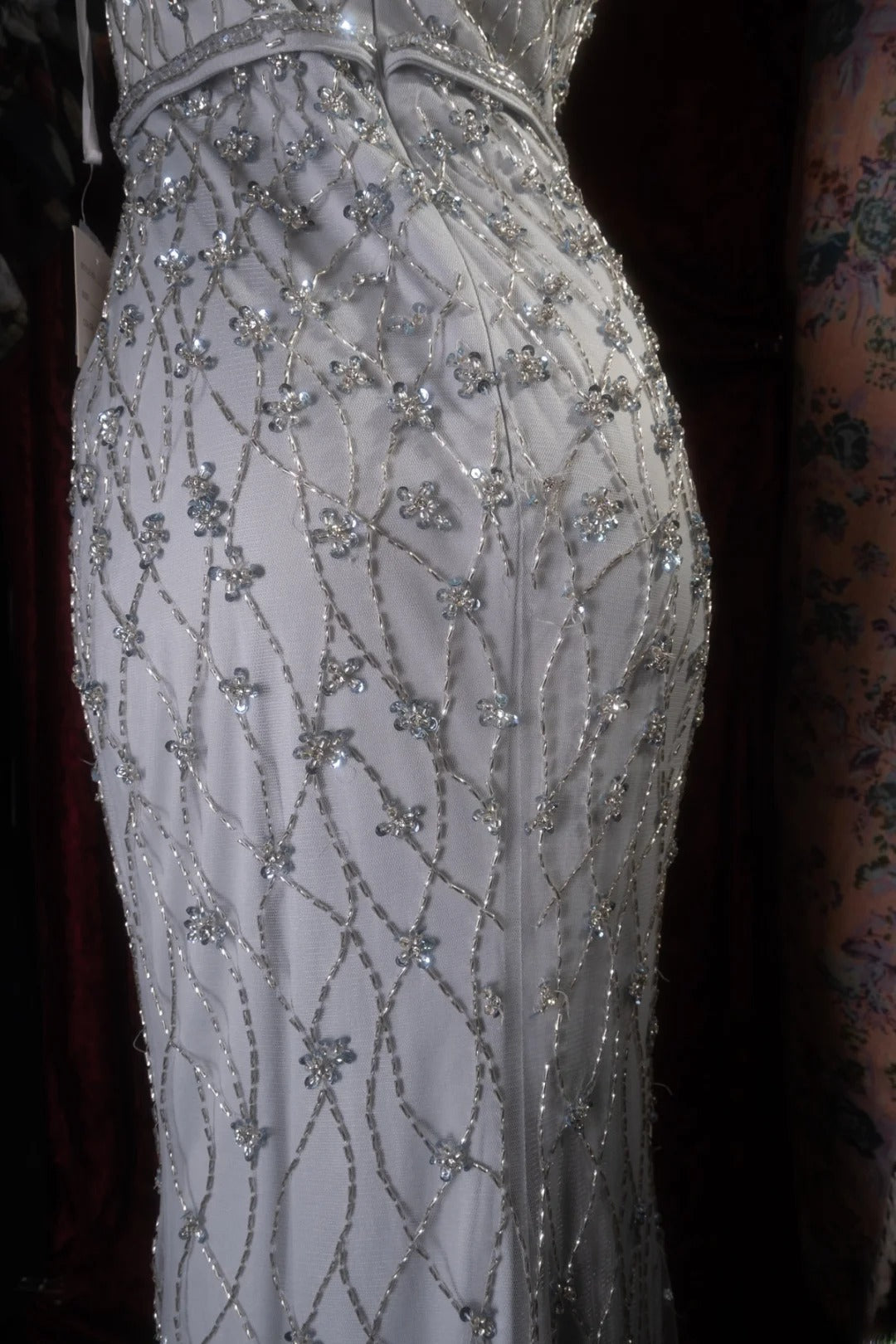 Elegant Mermaid Spaghetti Straps Silver Gray With Beading Cape Long Prom Dresses Formal Outfit Evening Night Dress RB8131