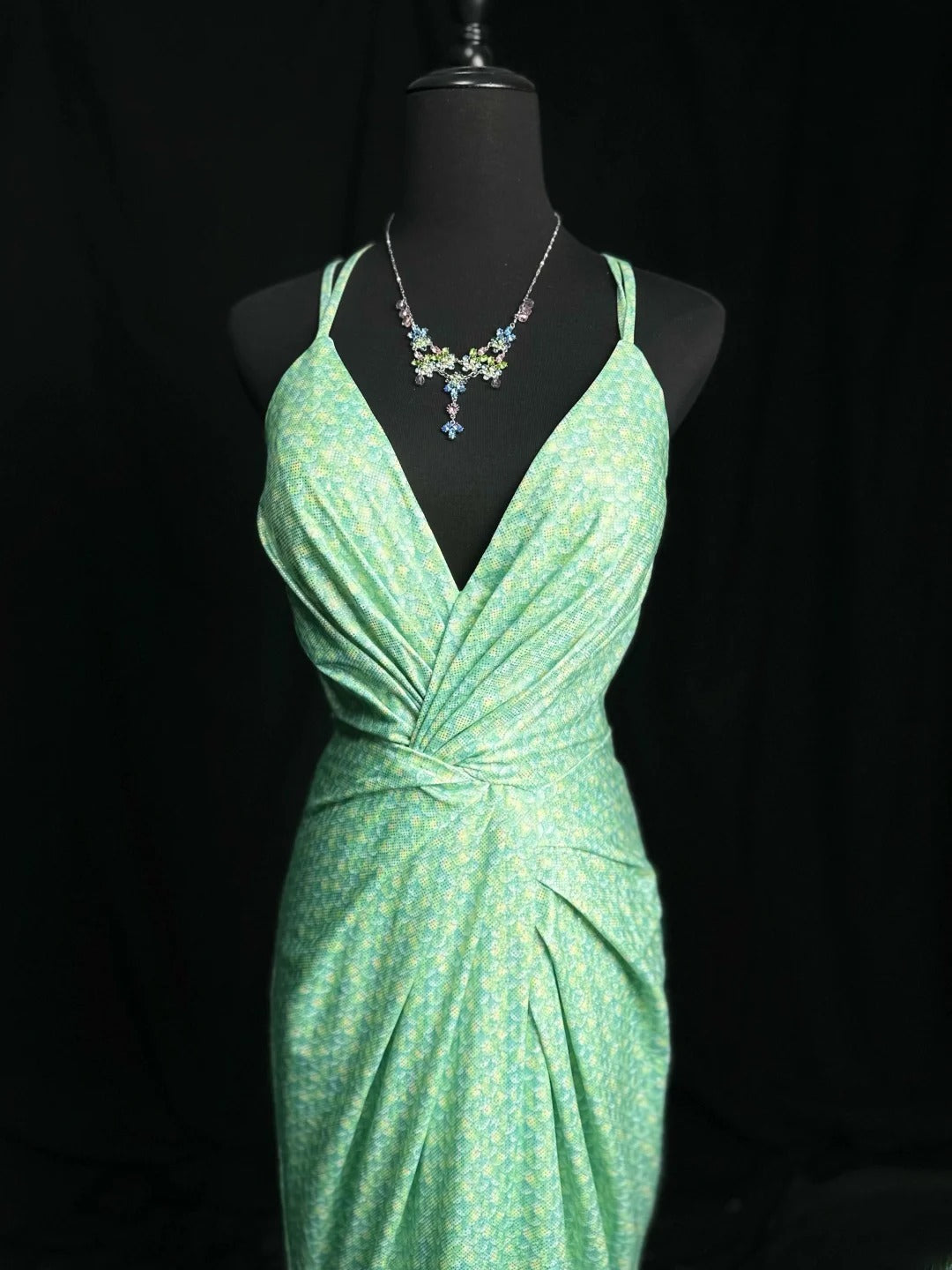 Modest Prom Dresses Mermaid Spaghetti Strap Green Backless Sequin Long Party Dress Formal Outfits RB5940
