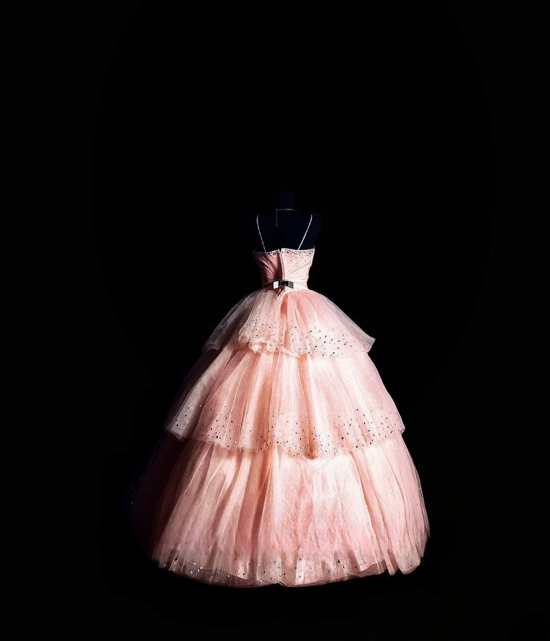 Cute Ball Gown Spaghetti Straps Blush Pink Long Quinceañera Dress Moda 2000 15 Quinceanera Dresses Ideas Sweet 16 Outfits RB7118