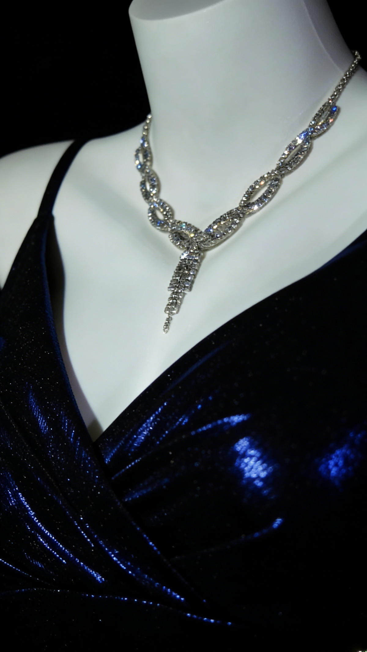 Royal Blue Prom Dress Inspo Mermaid Spaghetti Straps With Slit Satin Modest Long Formal Party Gown RB9936