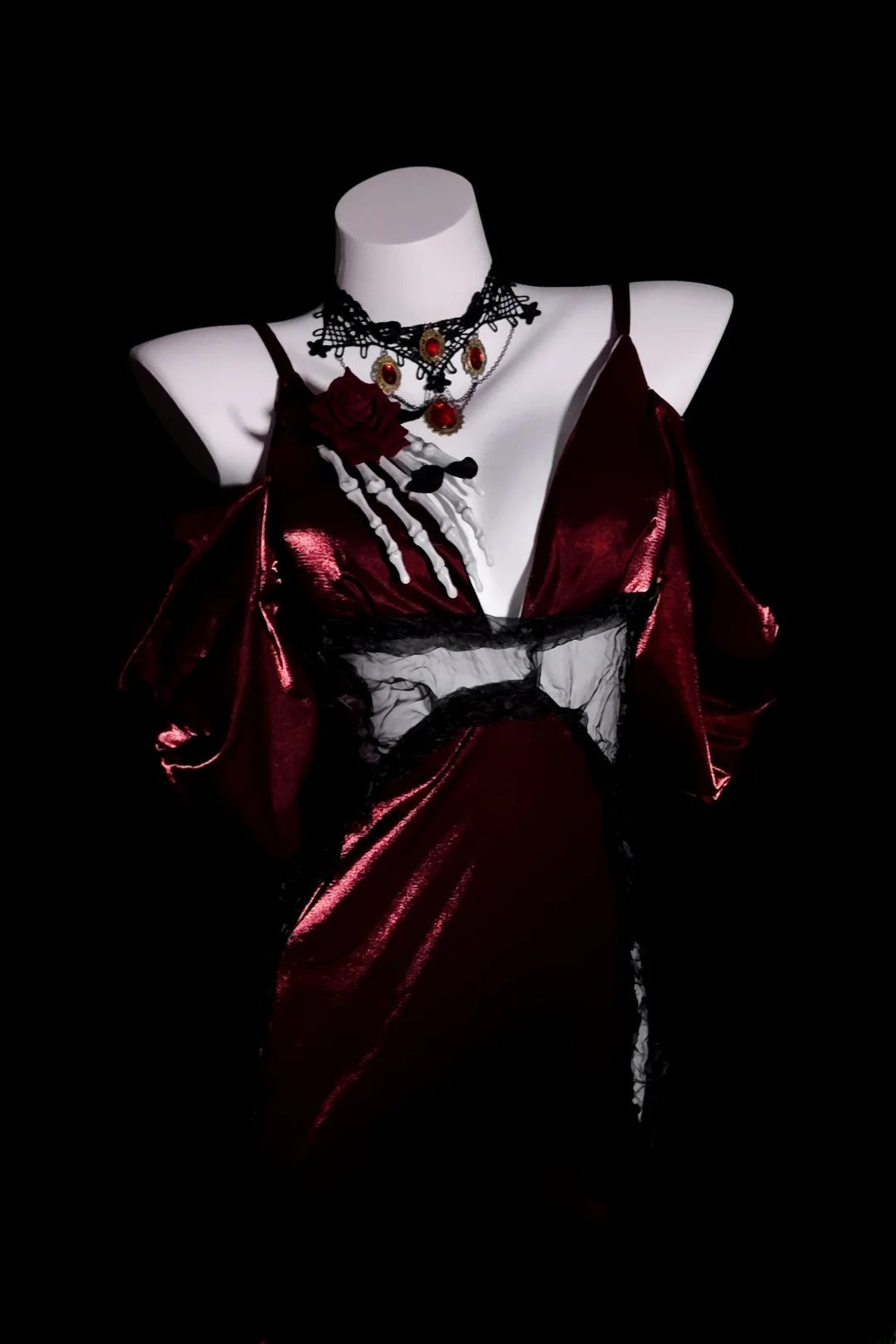 Burgundy Prom Dress Inspo Mermaid Spaghetti Straps Satin Modest Long Formal Party Gown RB9940