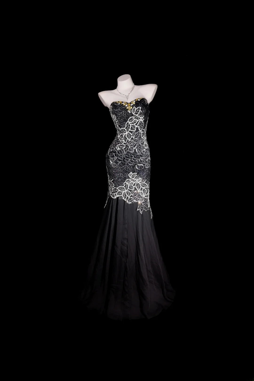 Black Prom Dress Inspo Mermaid Sweetheart Lace With Beading Modest Long Formal Party Gown RB9979