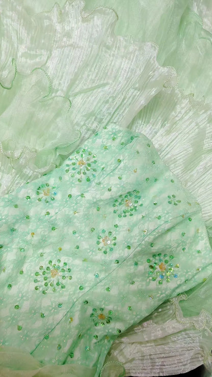 Vintage Mermaid 80s Strapless Tulle Green Long Prom Dress With Tiered Inspiration Party For Womens Formal Dresses RB8866