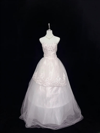 Fairytale Dream Ball Gowns Sweetheart Light Pink With Lace Poofy Long Quince Dress Voluminous Ideas Quinceanera Dresses Formal Dress RB7624