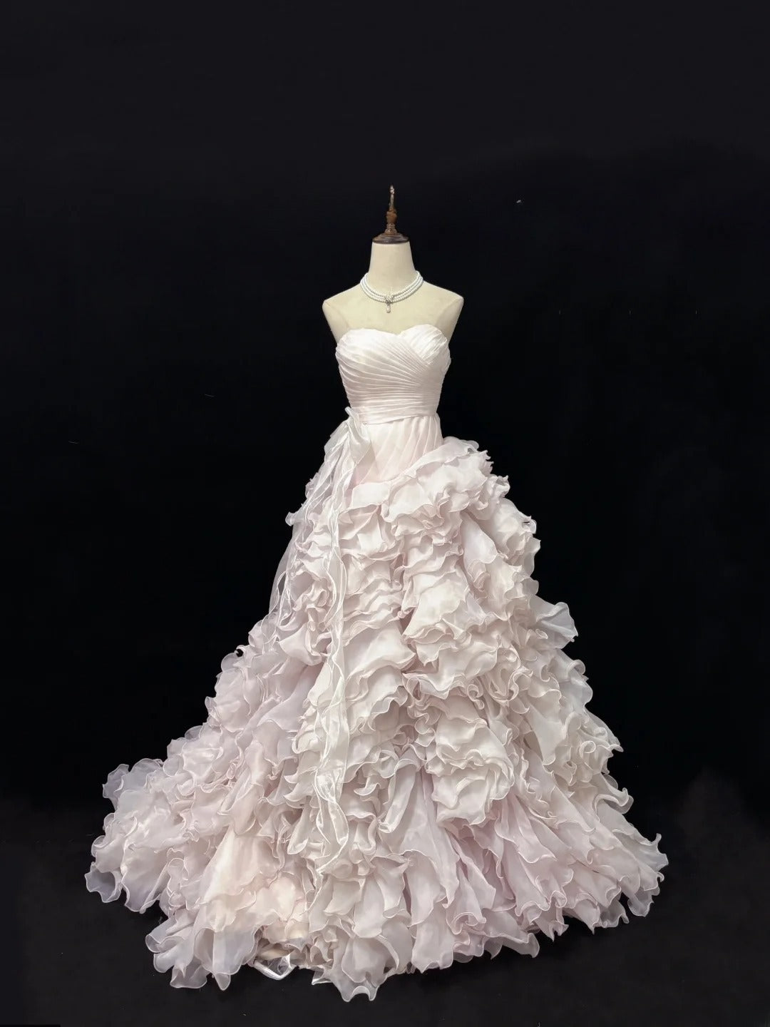 Fairytale Dream Ball Gowns Sweetheart Light Pink Poofy Long Quince Dress Voluminous Ideas Quinceanera Dresses Vestidos De 15anos RB7626
