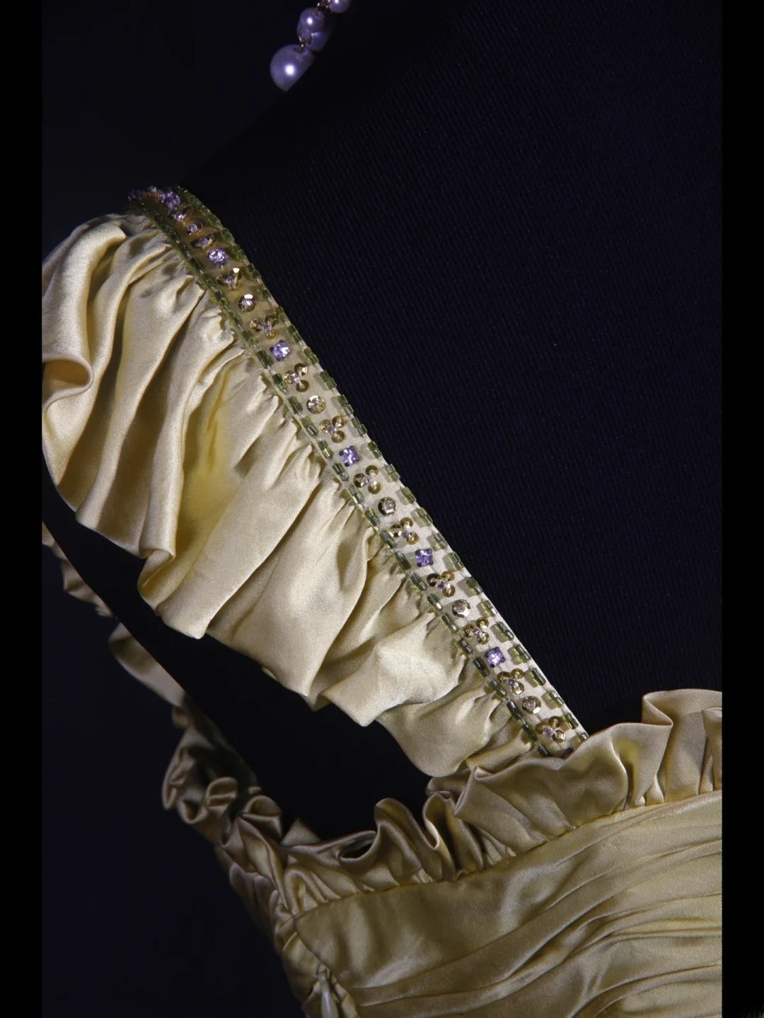 Robe de bal élégante années 1950, sirène, col carré, verte, longue, robe de soirée AS253
