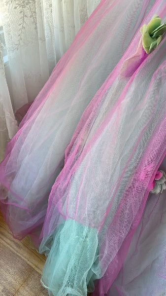 Elegant Sweet 16 Dress Long Strapless Pink With Flowers Ball Gown Sweet Sixteen Party Birthday Dresses RC0595