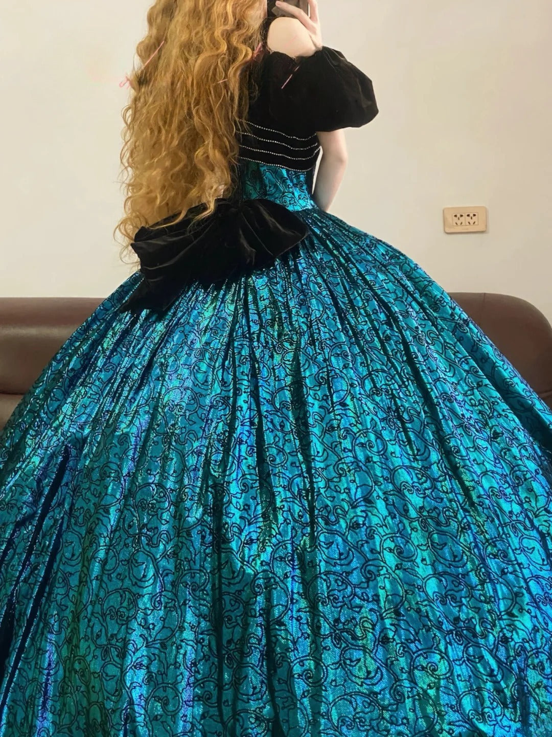 Prom Dress Elegant Straps Neck Blue Satin Floor Length Formal Evening Gown for Women Graduation Party RB9249