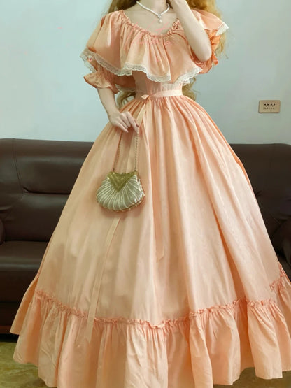 Prom Dress Elegant Ball Gown Satin Floor Length Formal Evening Gown for Women Graduation Party RB9251