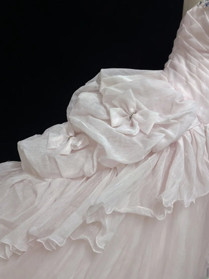 Ethereal Prom Dress Ball Gowns Straps Tulle Poofy Basque Waist Long With Beading Quince Dress inspo Quinceanera Dresses Vestidos De 15 anos RB7722