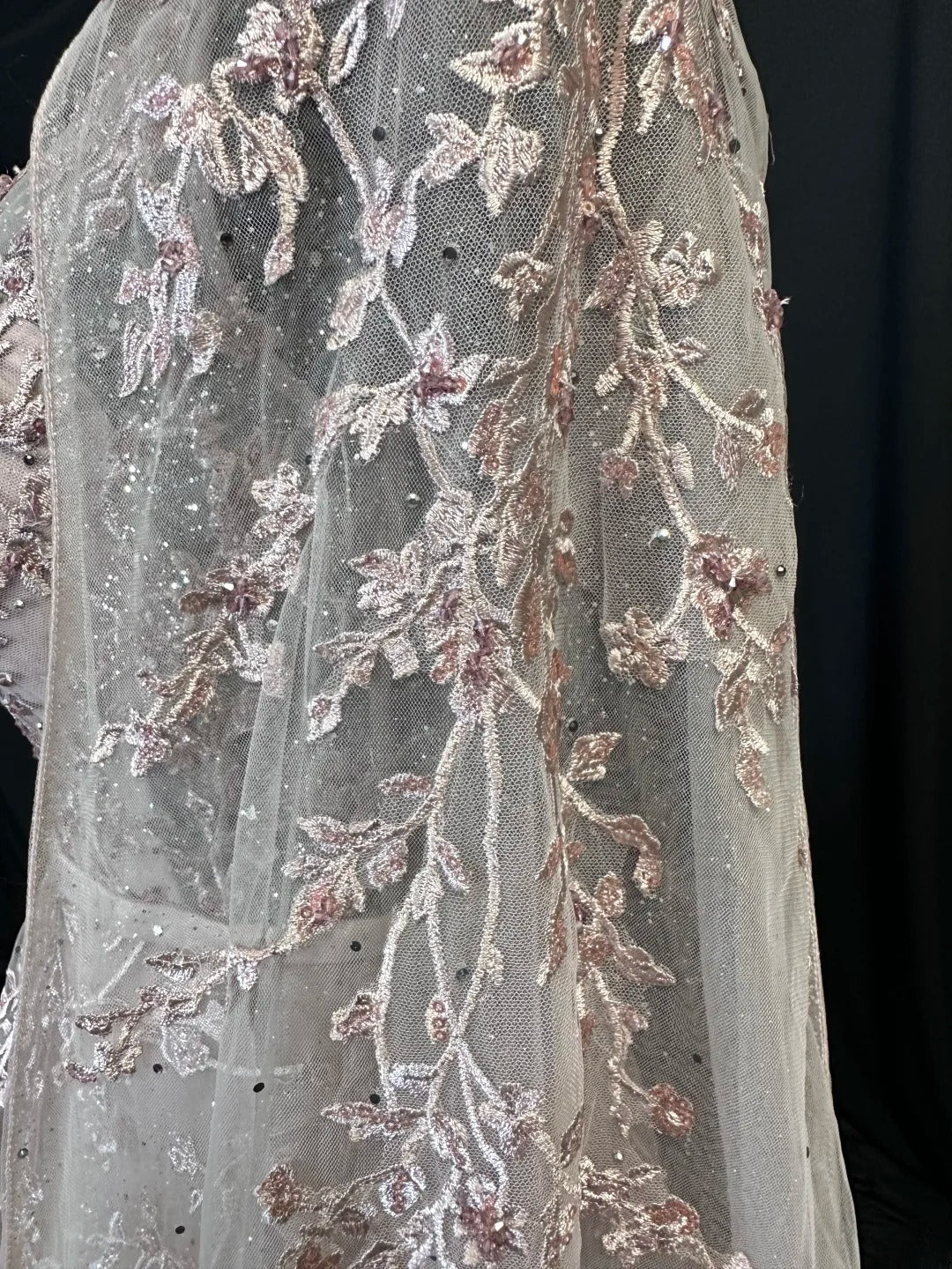 Vintage 90s Prom Dresses A line Scoop Light Pink Lace With Cape Party Gown Formal Outfits RB6117