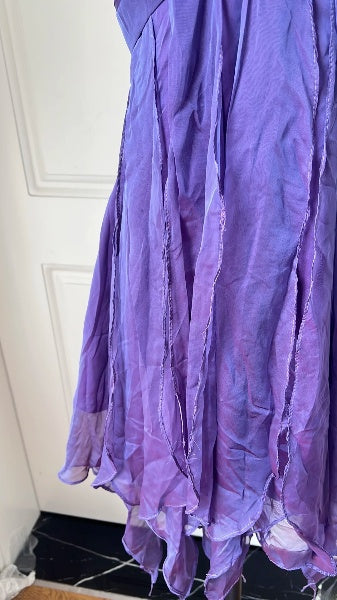 Hoco Dress A line One Shoulder Grape Chiffon Short Homecoming 17th Birthday Party Dress RC0612