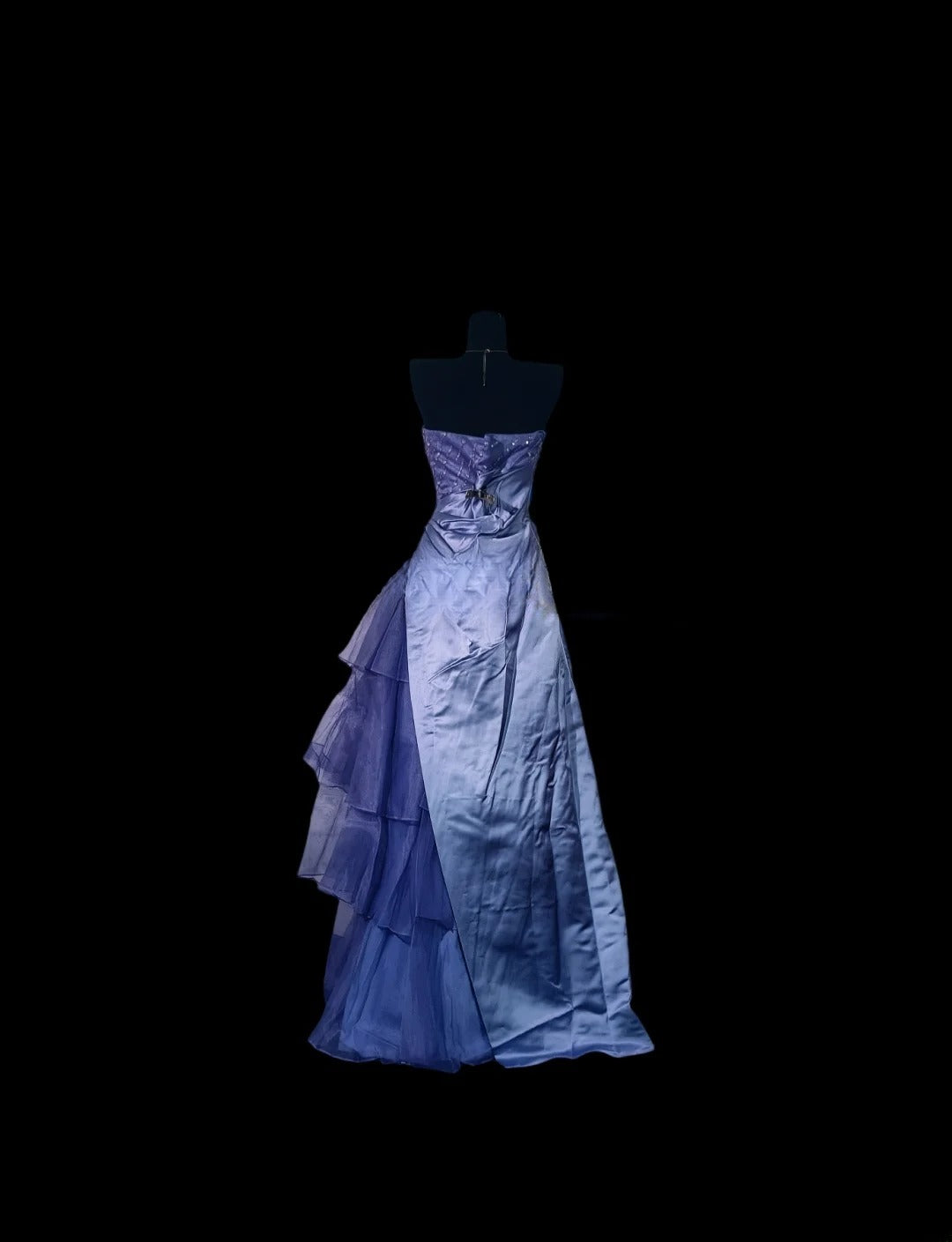 Purple Prom Dress Inspo A line Strapless With Beading Modest Long Formal Party Gown RB9995