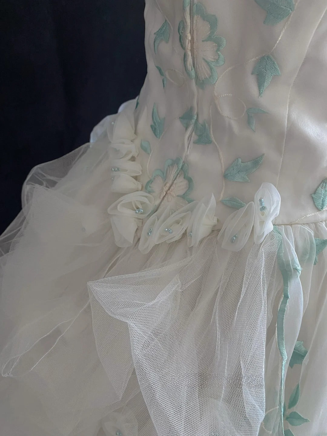 Ethereal Prom Ball Gowns Off The Shoulder Tulle Poofy Long With Embroidery Quince Dress inspo Quinceanera Dresses Vestidos De 15 anos RB7734