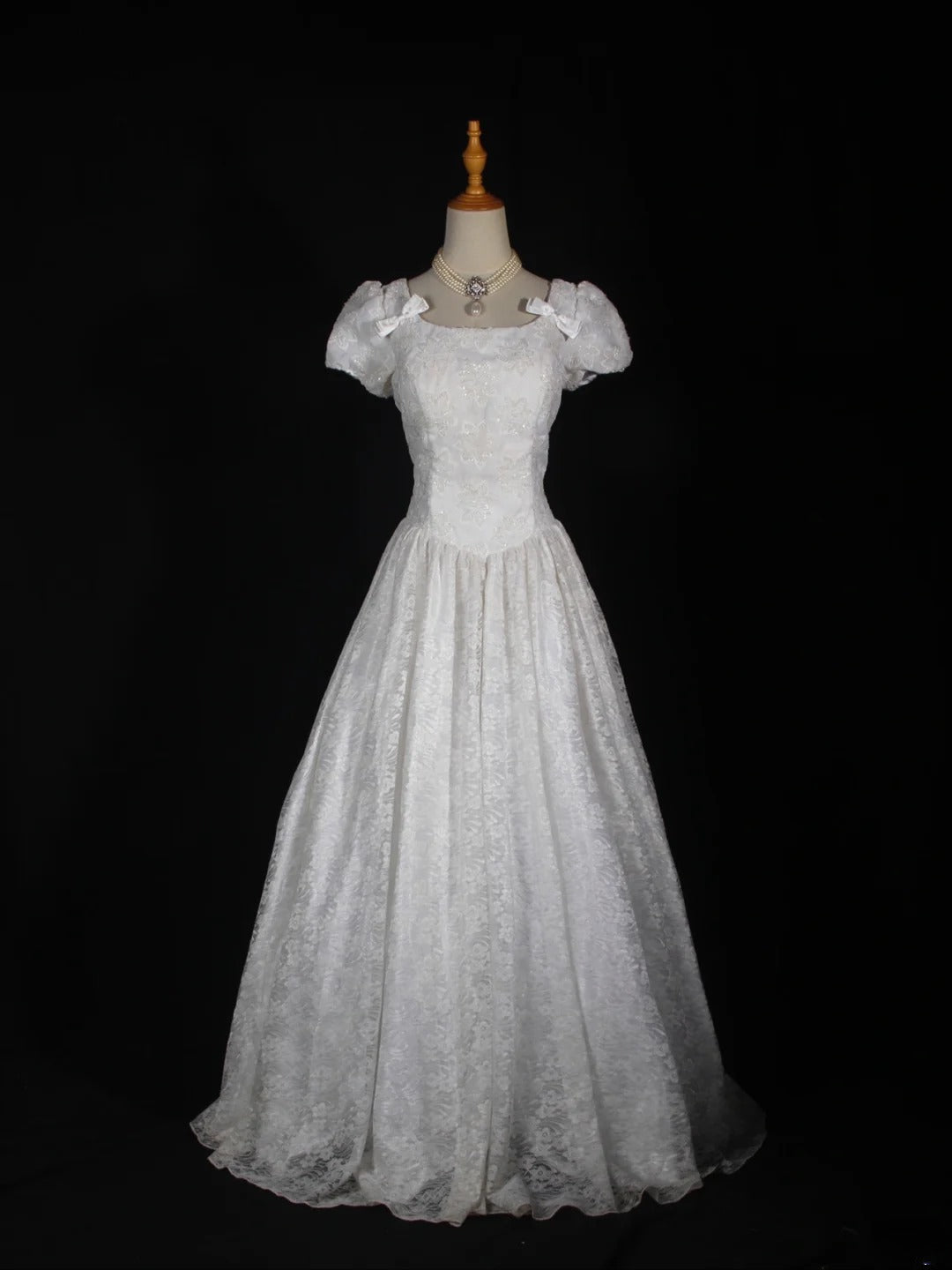 Robes de mariée à manches courtes en dentelle, tailles petites et grandes, pour mariage civil ou cérémonie de plage (AS286)