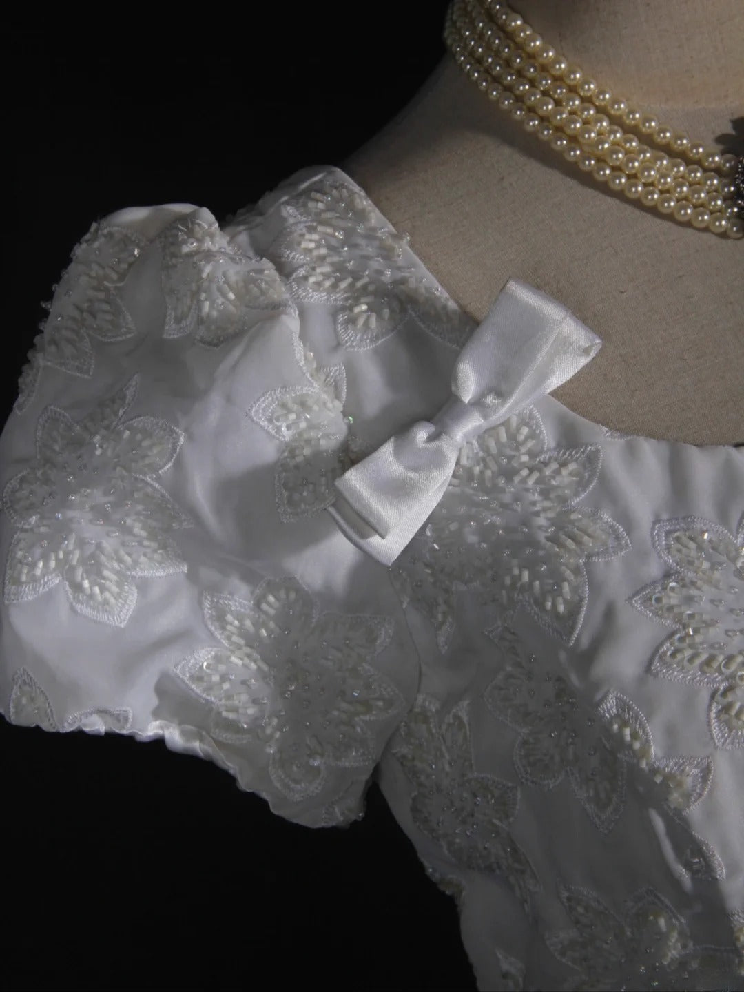 Robes de mariée à manches courtes en dentelle, tailles petites et grandes, pour mariage civil ou cérémonie de plage (AS286)