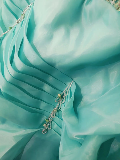 Blue Strapless Tulle Sweet 16 Dress Ball Gown Sweet Sixteen Dresses RC0047