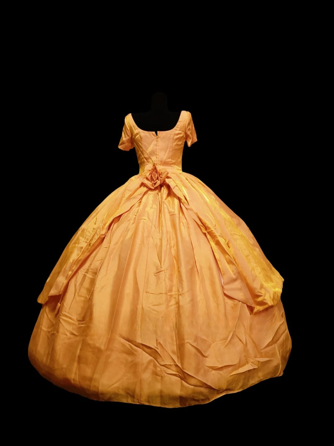 Orange Ball Gown Quinceanera Dress, Sweet 15 Birthday Formal Dress RC0055