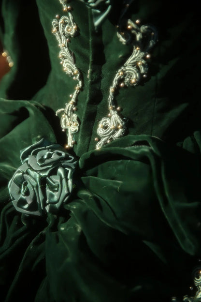 Prom Dress Elegant Ball Gown Sweetheart Dark Green Formal Evening Gown for Graduation Party RB9398
